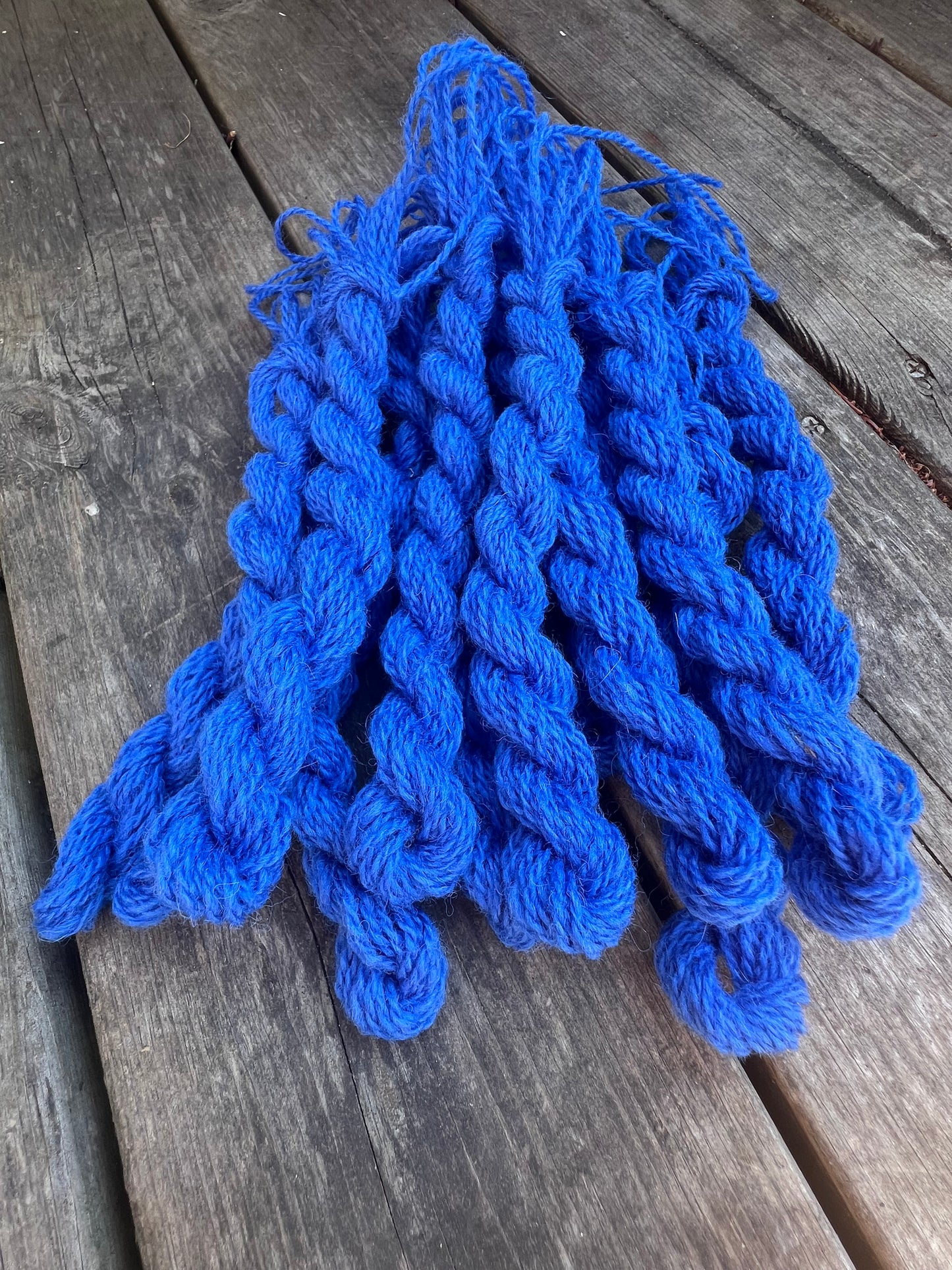 Ullgarn klarblå, 10m