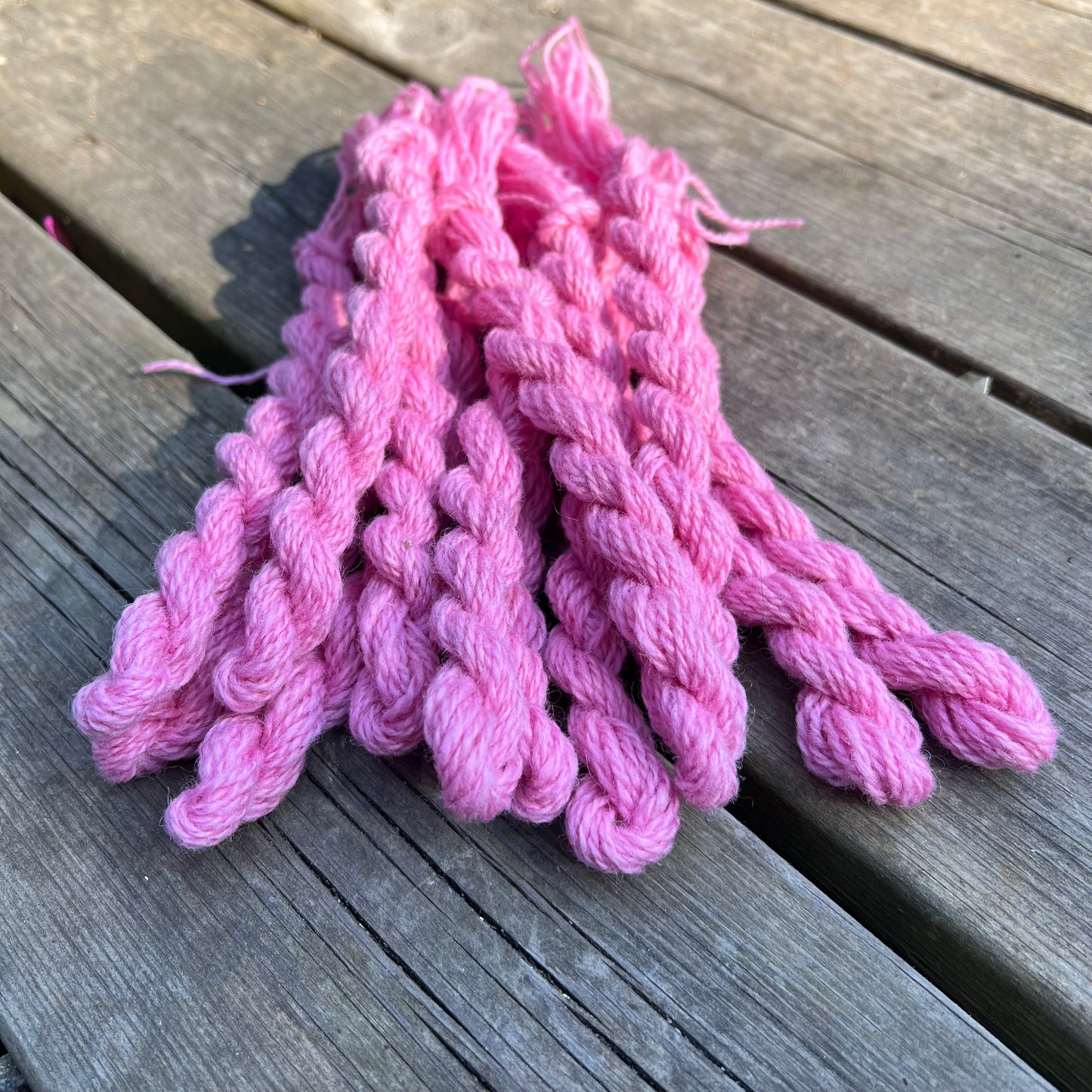 Ullgarn ljus rosa, 10m