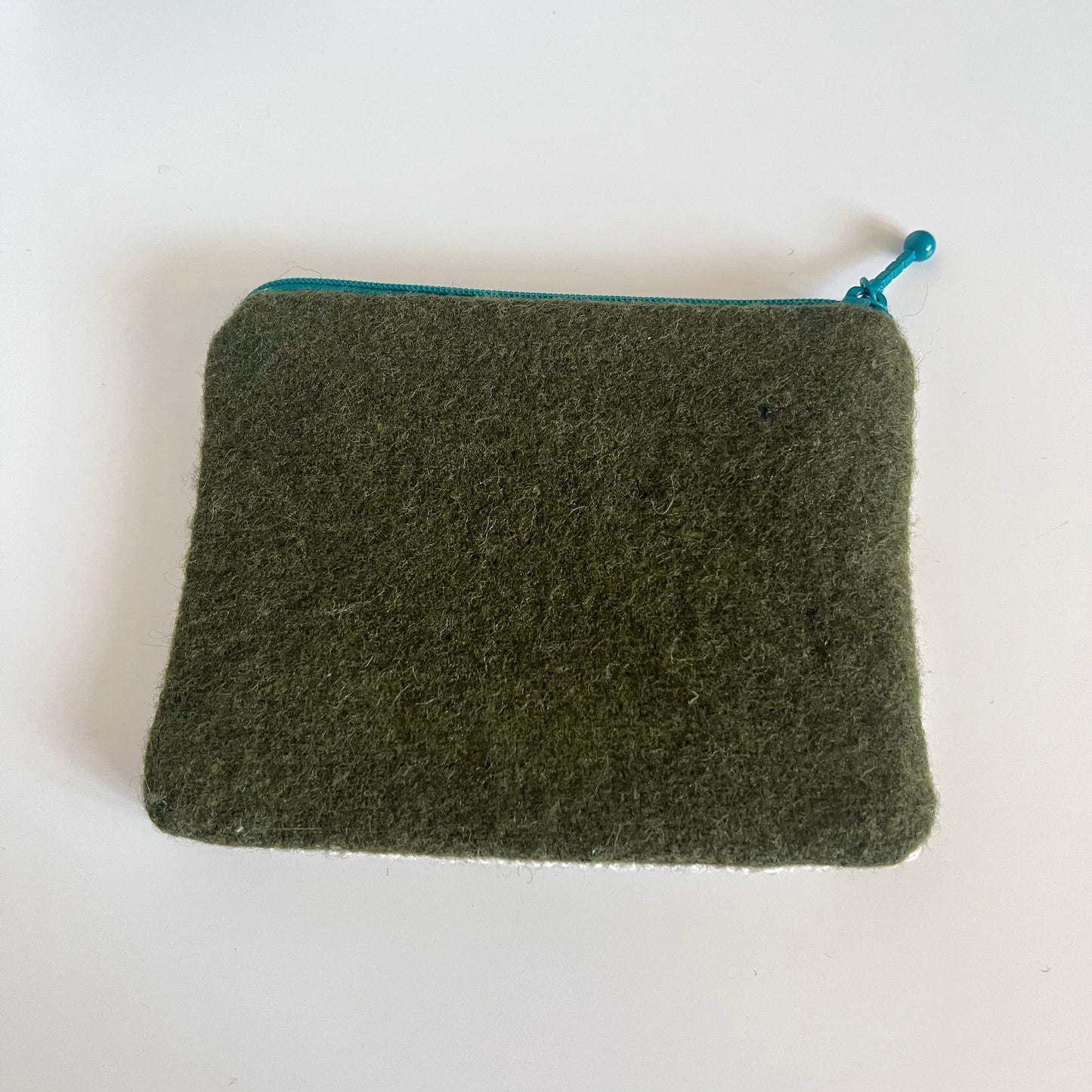 Handgjord unik börs, hungriga krokodiler