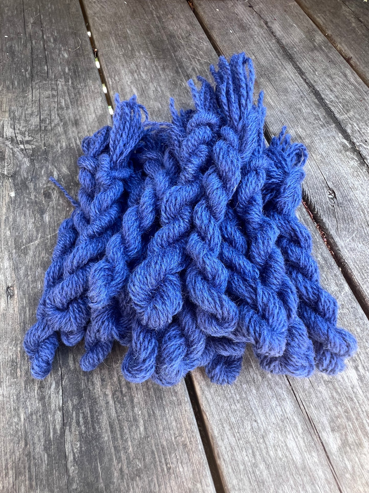 Ullgarn jeansblå, 7m