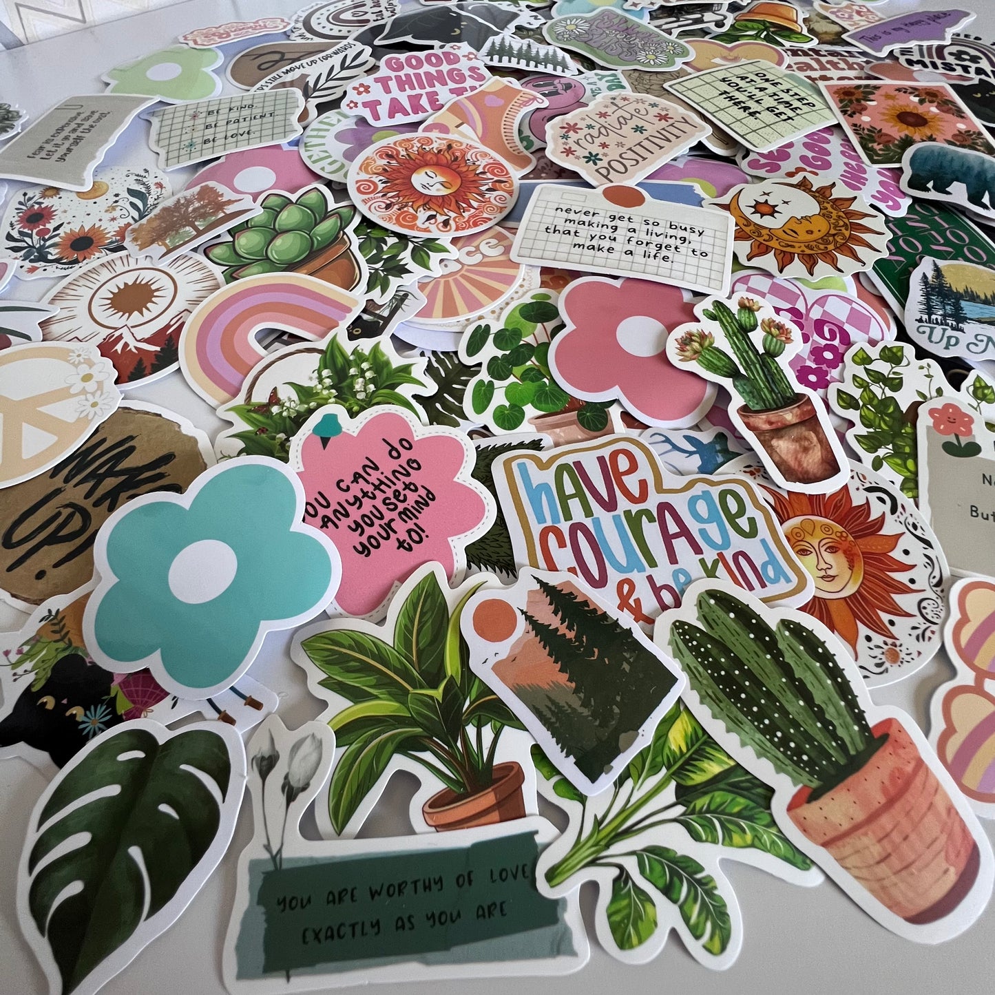 Klistermärken 10st, slumpmässigt valda