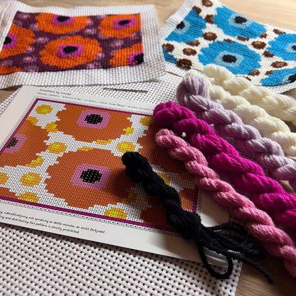 Broderikit blommor och bär