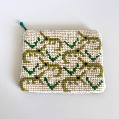 Handgjord unik börs, hungriga krokodiler