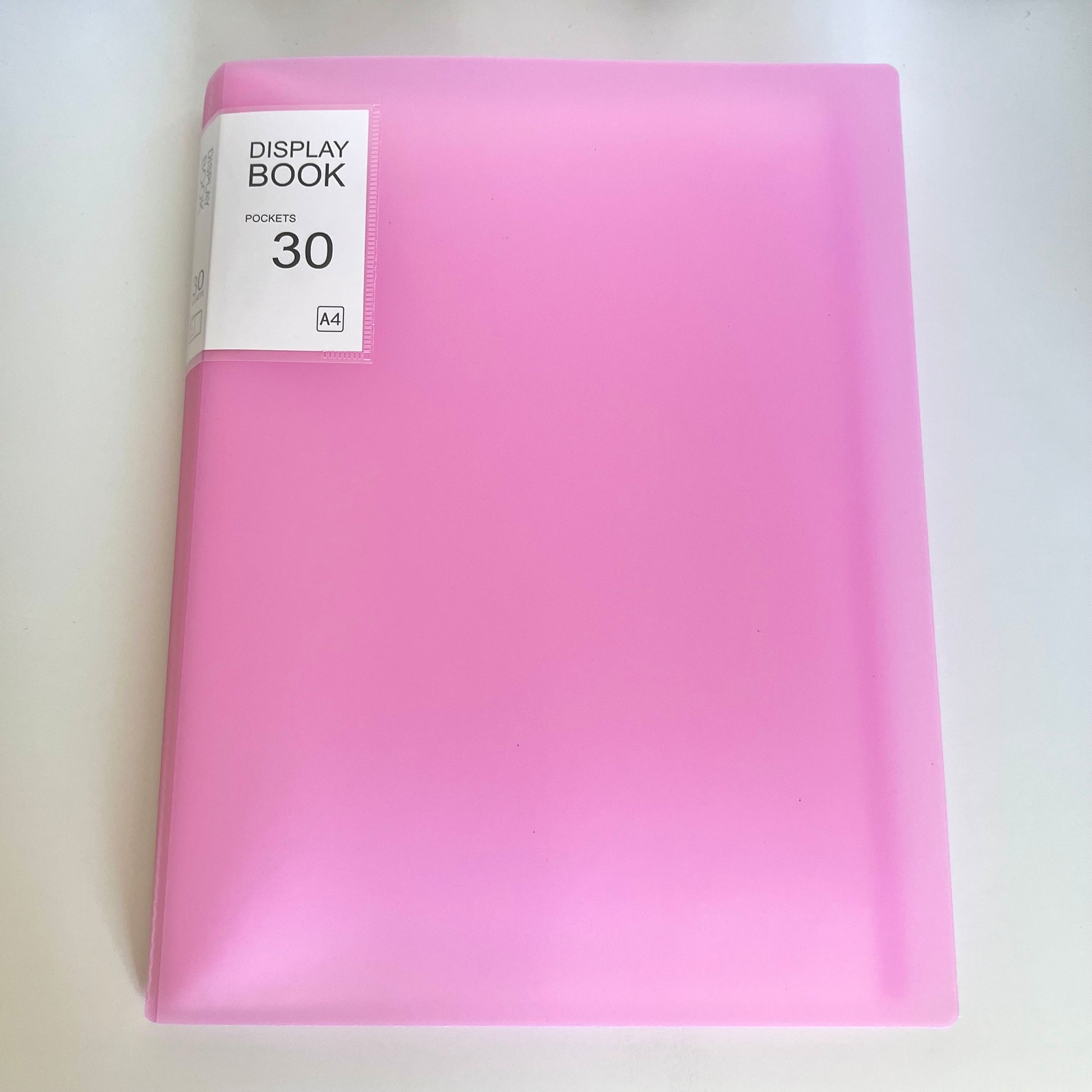 A4 displaybok med plastfickor bra förvaring för a4 papper och fotografier eller mönster med mera finns i flera färger 