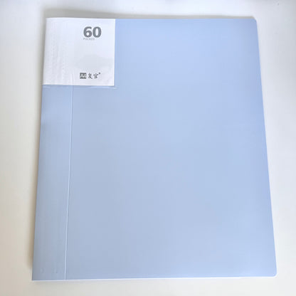 A4 displaybok med plastfickor bra förvaring för a4 papper och fotografier eller mönster med mera finns i flera färger 