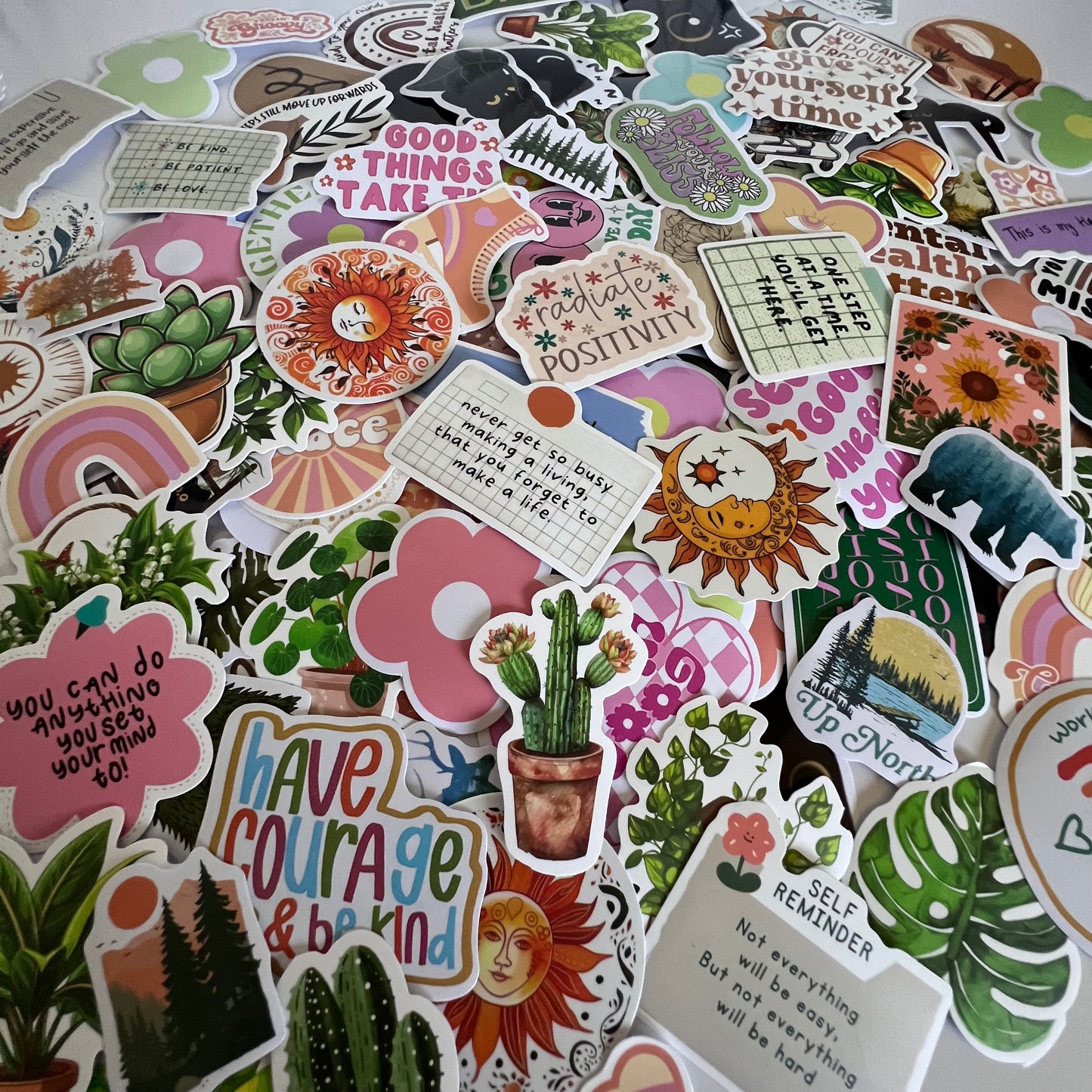 Klistermärken 10st, slumpmässigt valda