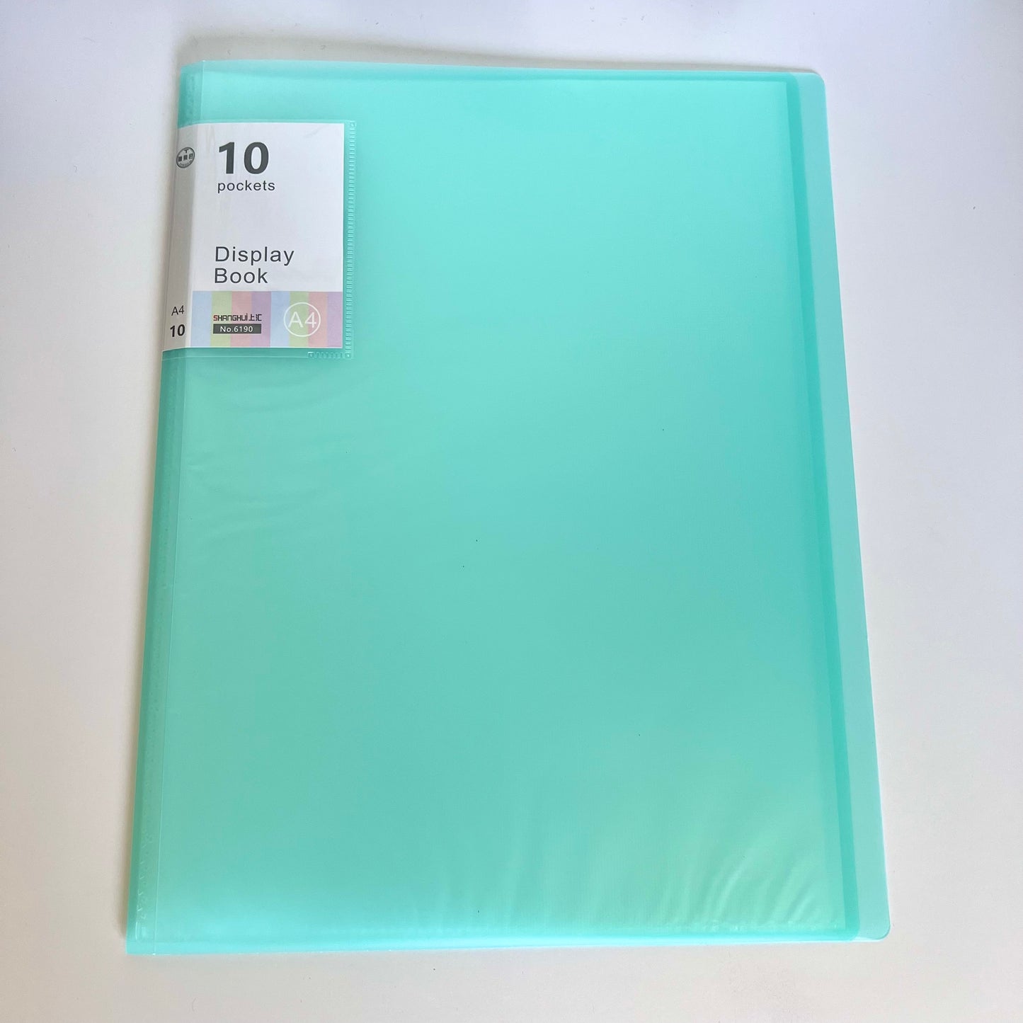 A4 displaybok med plastfickor bra förvaring för a4 papper och fotografier eller mönster med mera finns i flera färger 