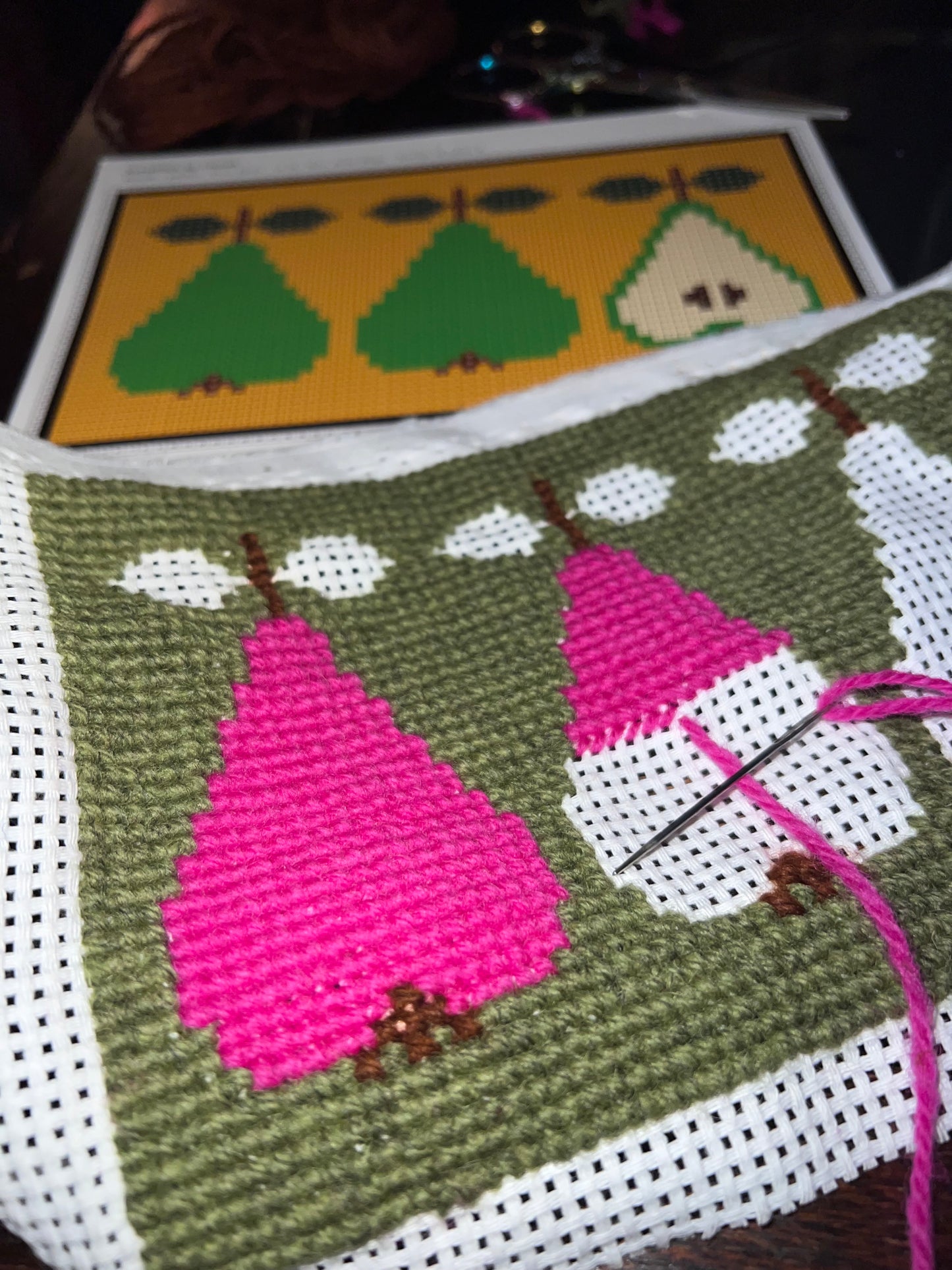 Broderikit Piron päron