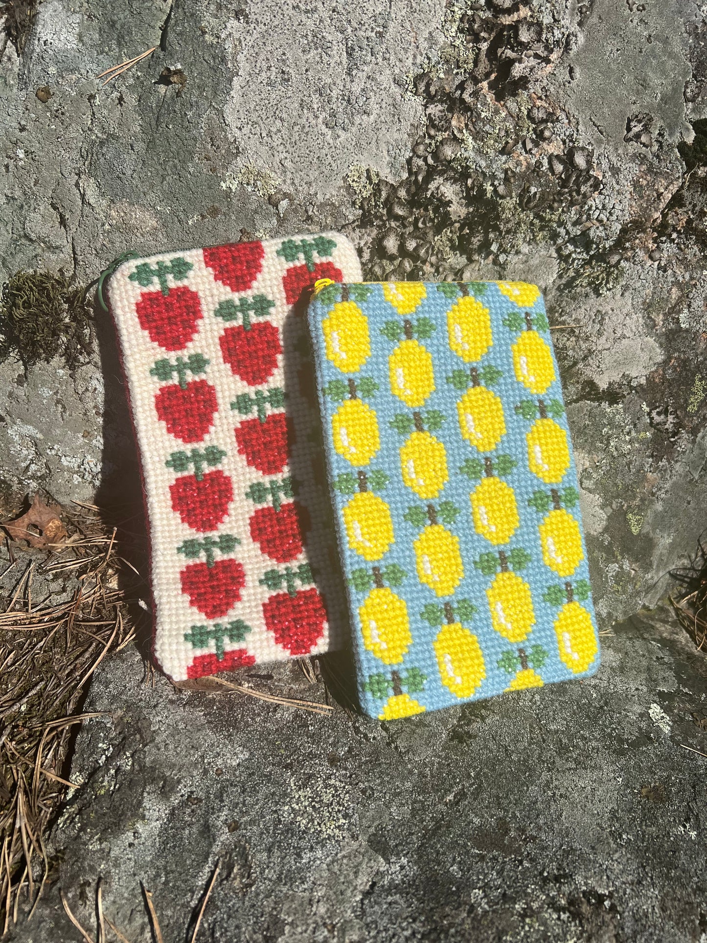 Mobil och glasögonfodral kit ”citronella” 12x20cm