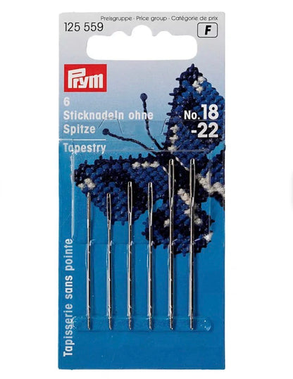 Prym broderinålar, utan spets, no 18-24, 6-pack