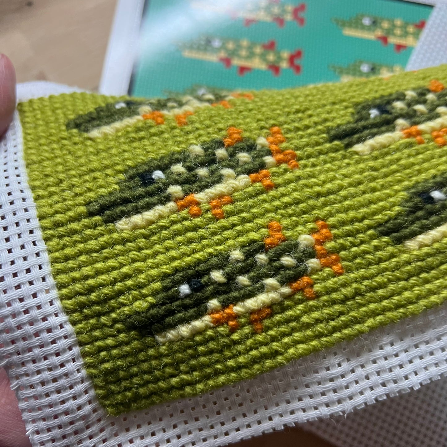 Broderikit gäddgänget 