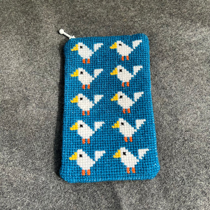 Mobil och glasögonfodral kit ”fina finkar” 12x20cm