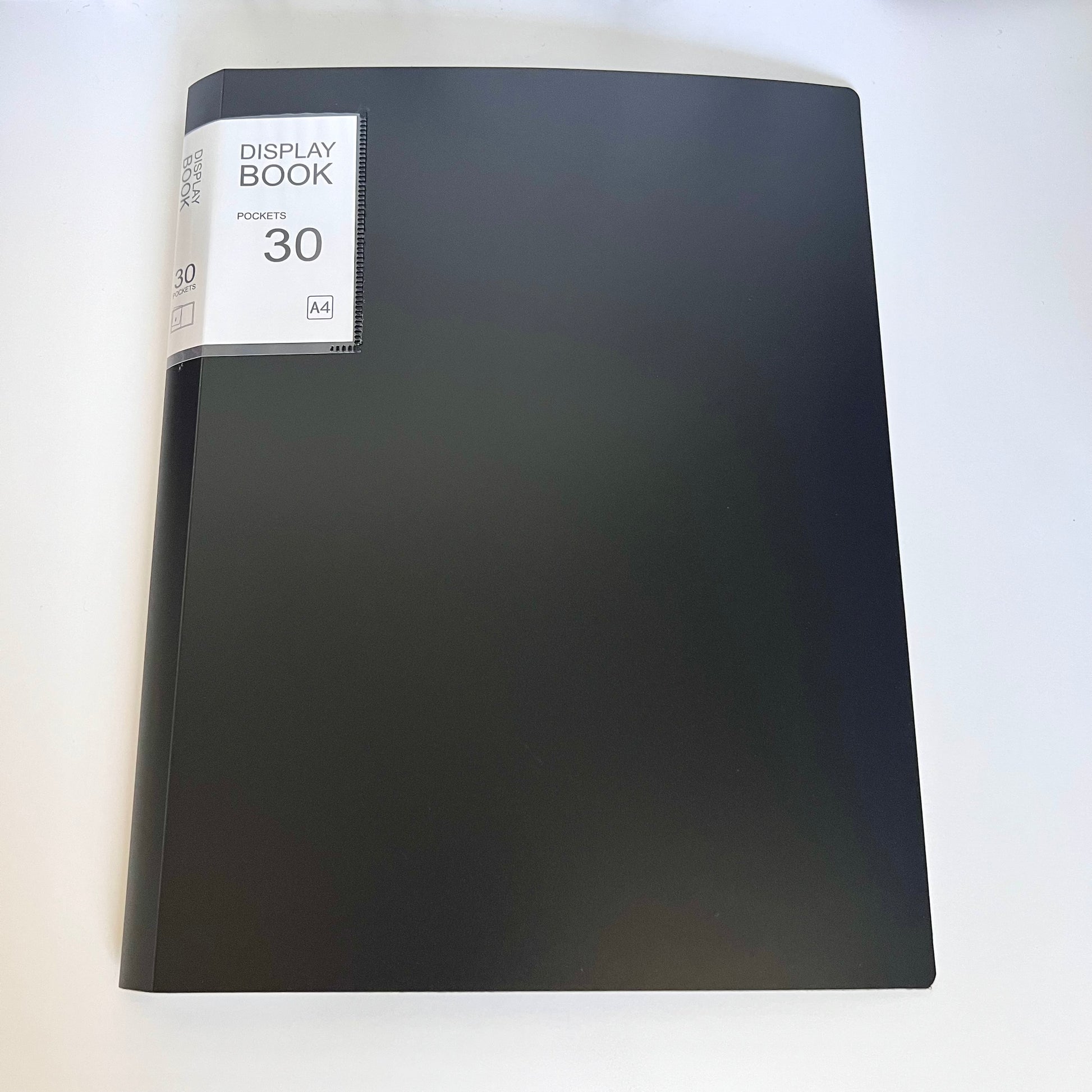 A4 displaybok med plastfickor bra förvaring för a4 papper och fotografier eller mönster med mera finns i flera färger 