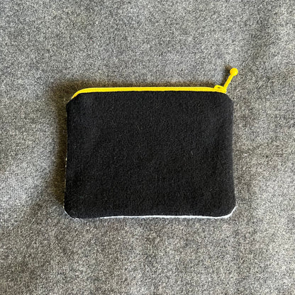 Handgjord unik börs, ”Heja Sverige” 11,5x15cm