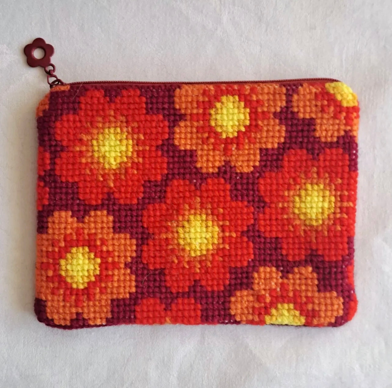 Mönster - ”sommarblom” 12,5x17,5cm