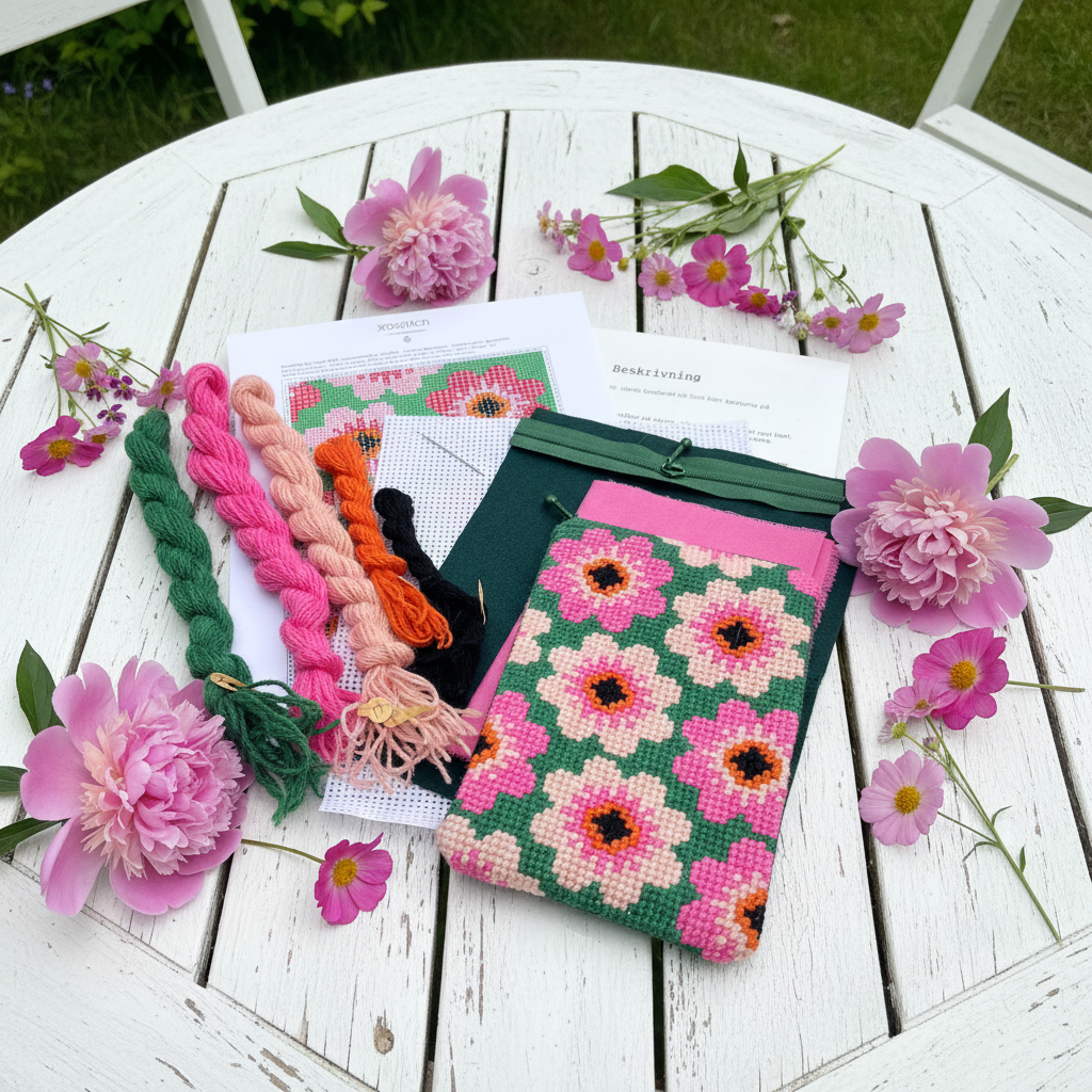 Blomsterkit – trädgård 2