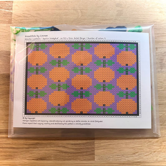 Broderikit apelsiner